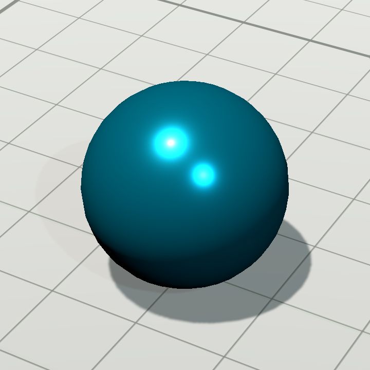 Baubles - l blue