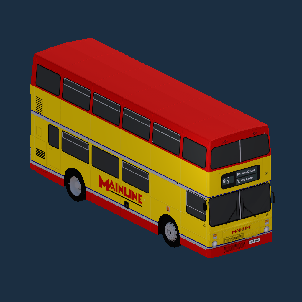 Sheffield Mainline MCW Metrobus Mk2