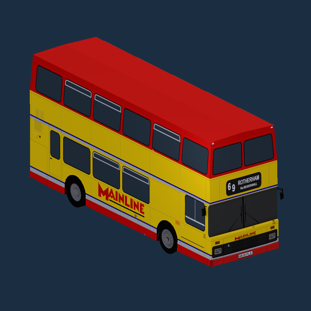 Sheffield Mainline Leyland Olympian NC Palatine 1
