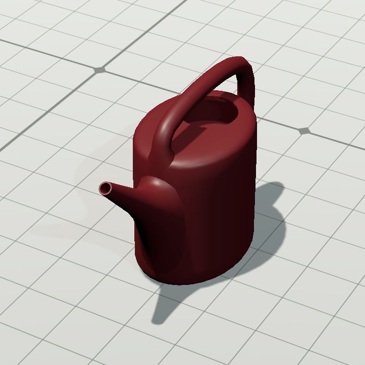 Garden watering can large - vertical 2