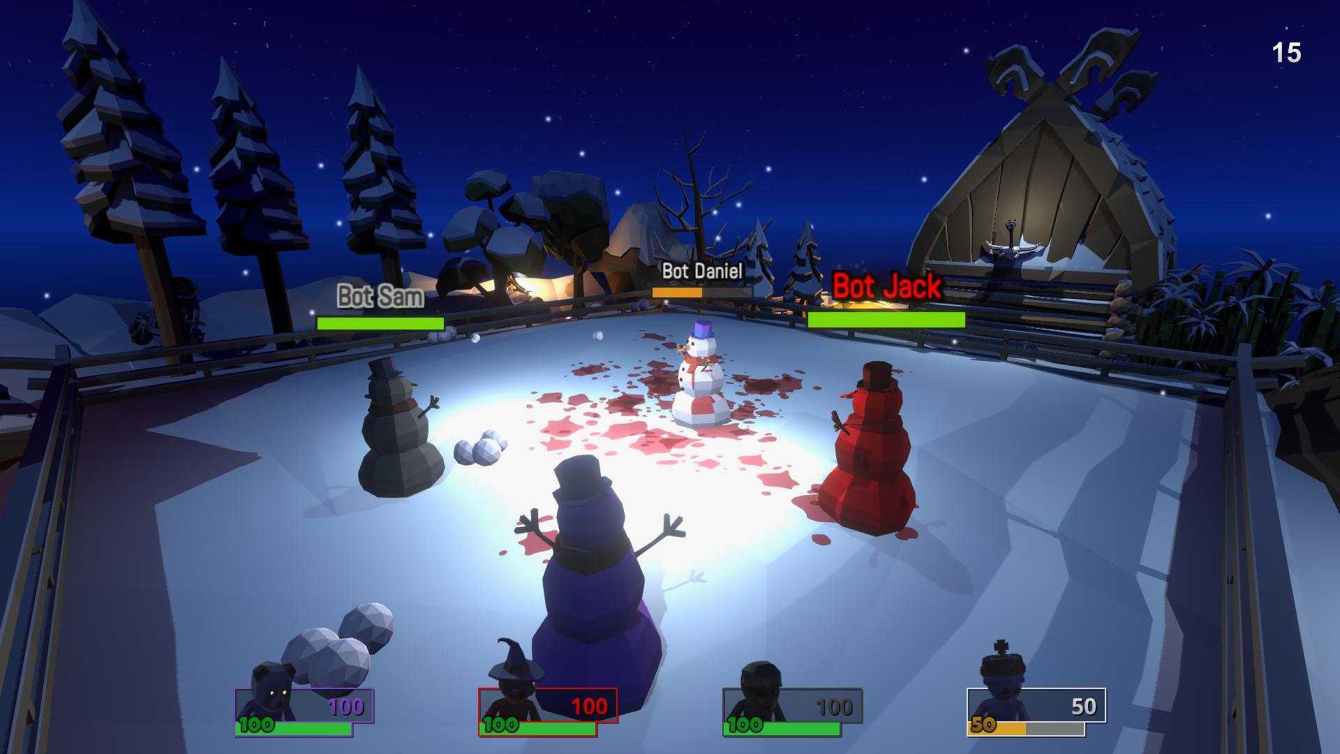Snowball Battle (3 Rounds)