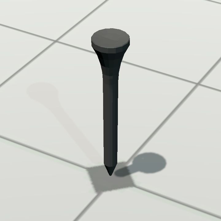 Golf tee stl