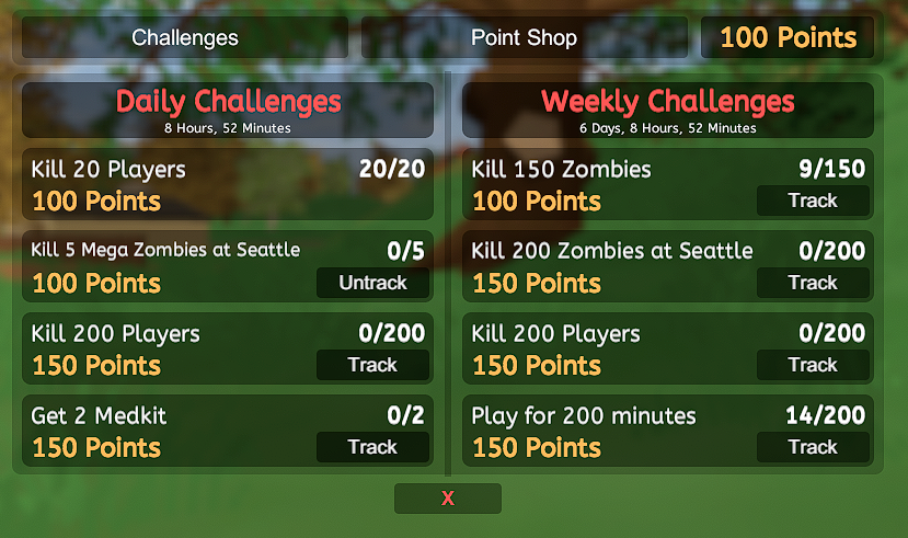 ChallengeUI – Unturned Mod