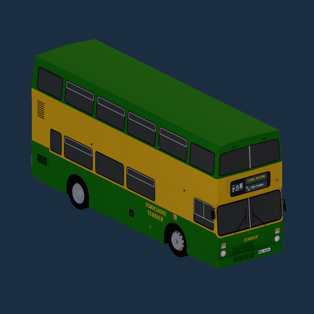 Yorkshire Terrier MCW Metrobus Mk2 (Yellow)
