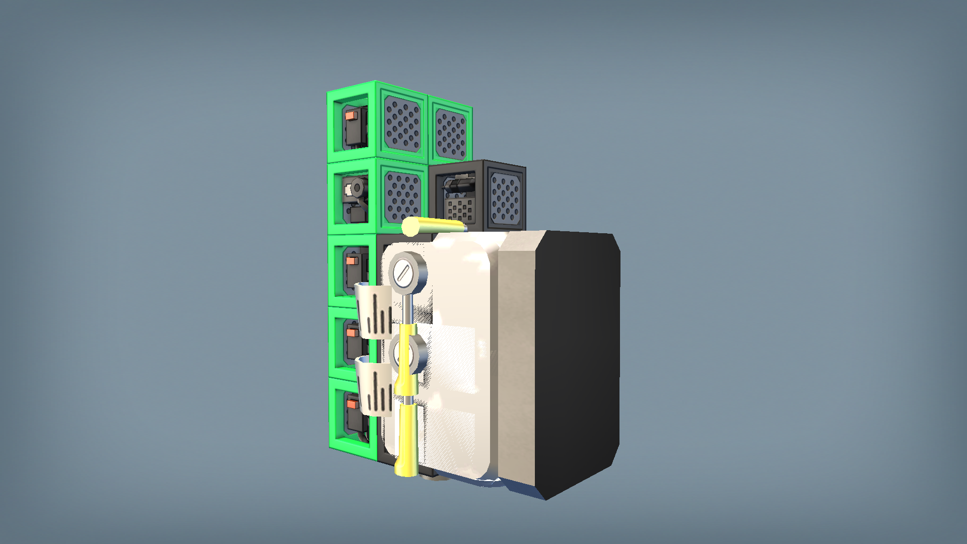 very small 7 segment display