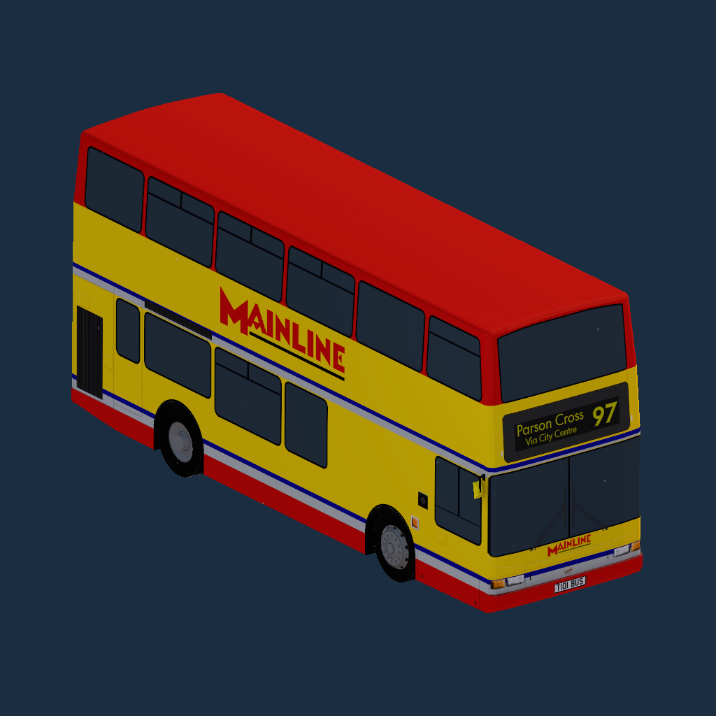 Sheffield Mainline Plaxton President (Short)