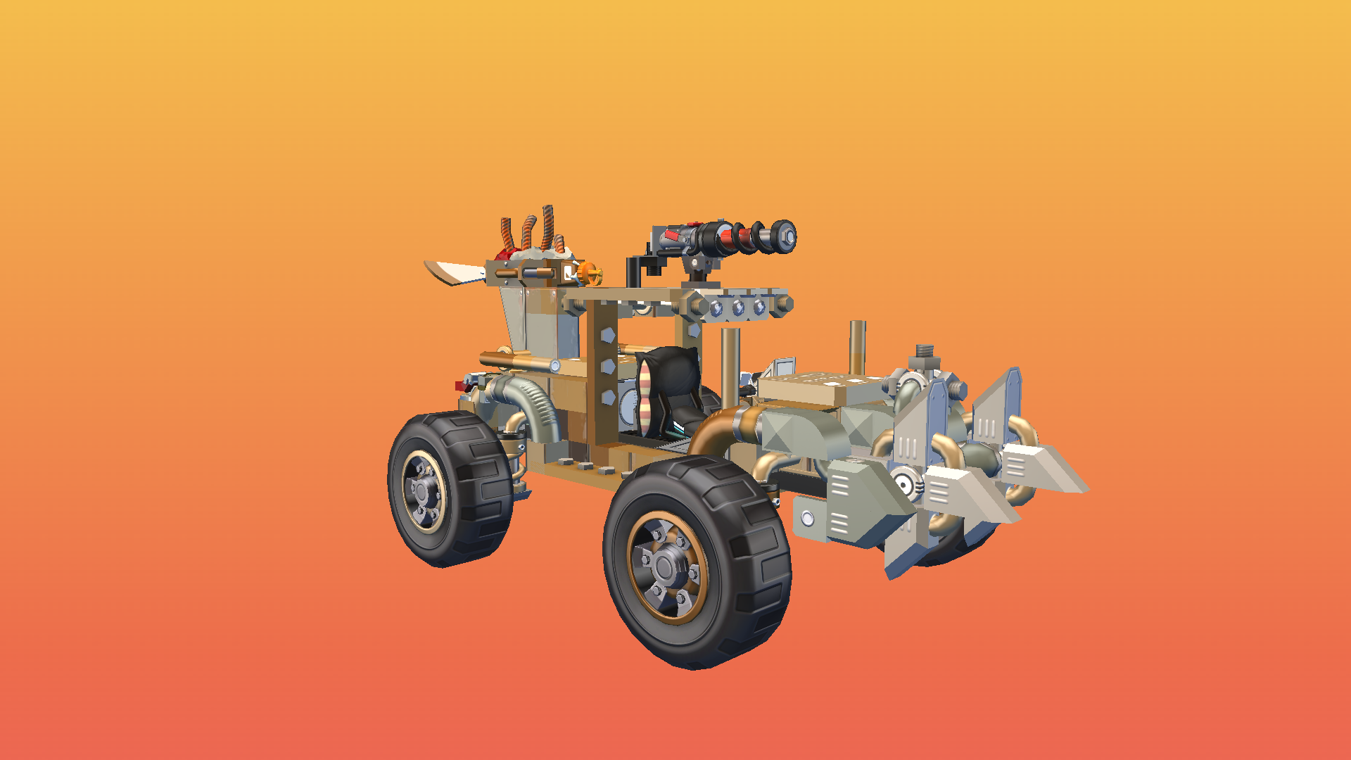 Small Hatchback (Full Upgrade) | EtD 1 [NO MODS]