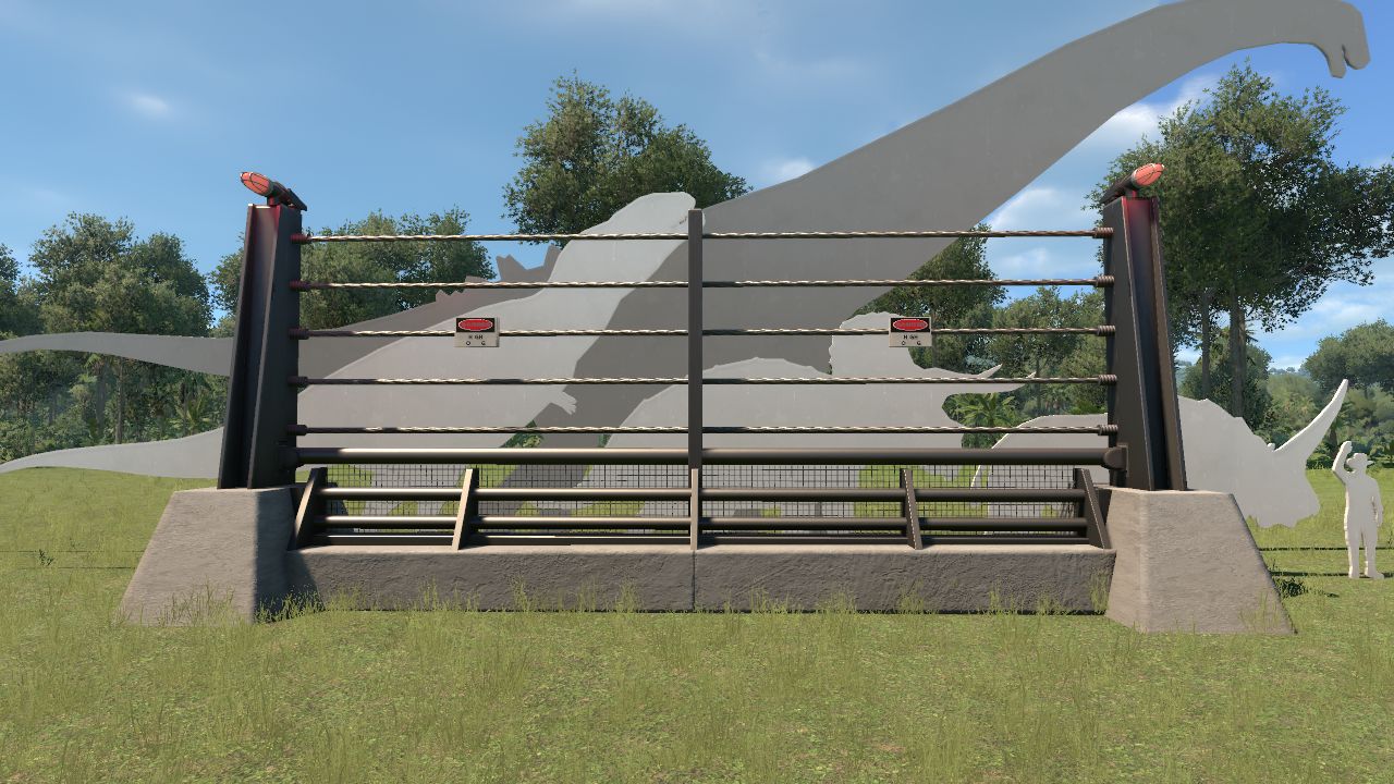 Jurassic Park 5M Fence