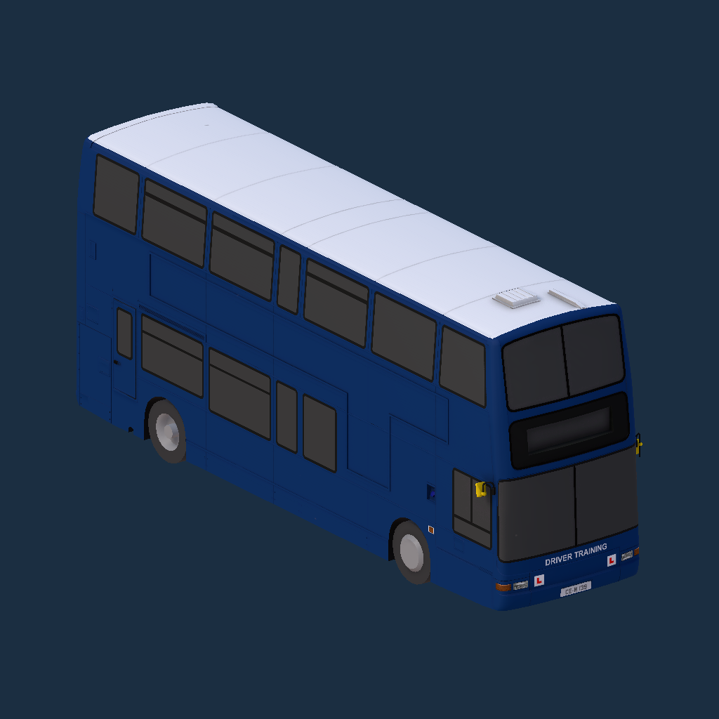 Bluestar Training Plaxton President (Stairs Forward)