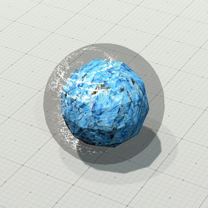 Rotating creststone