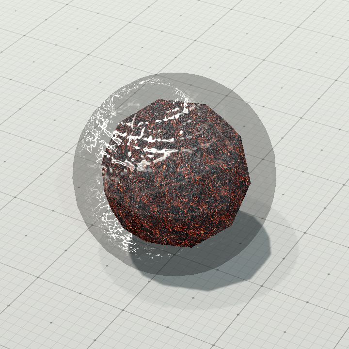 Rotating flamestone