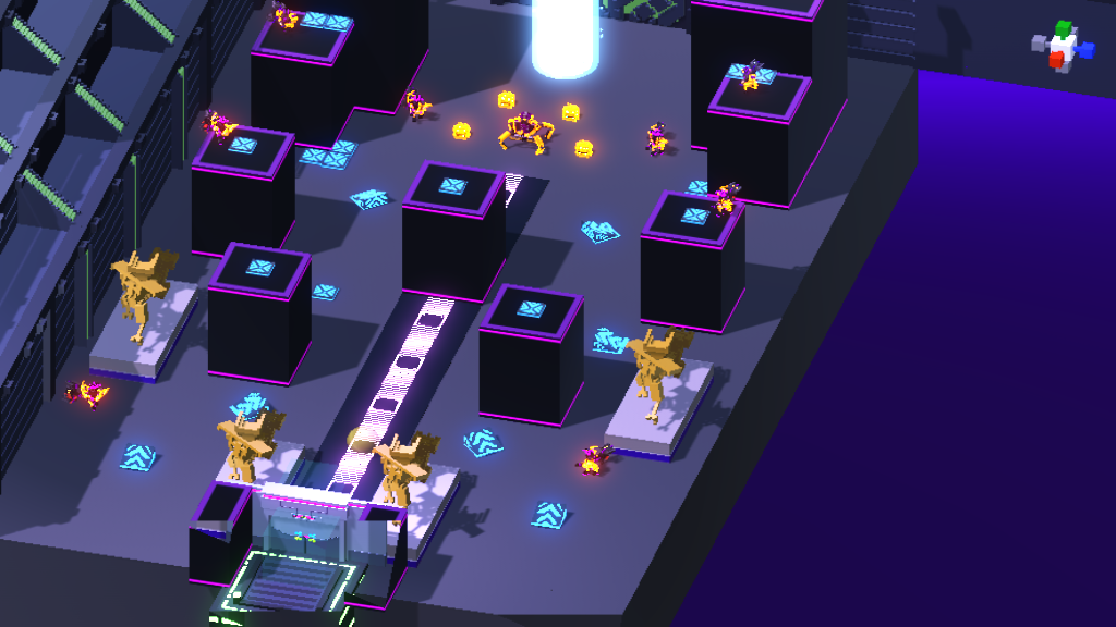 Purple Captain Fight