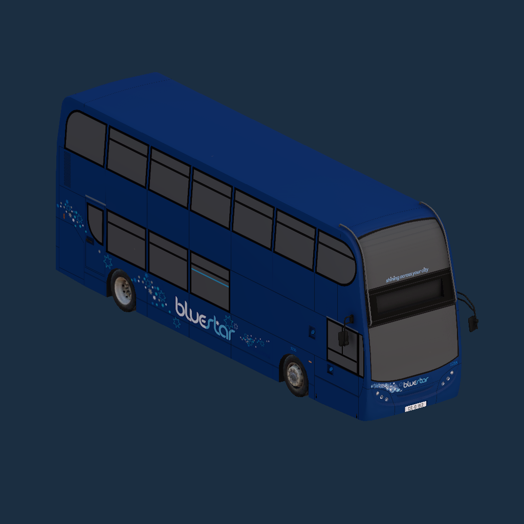 Bluestar Enviro 400 Ex First London (1255)