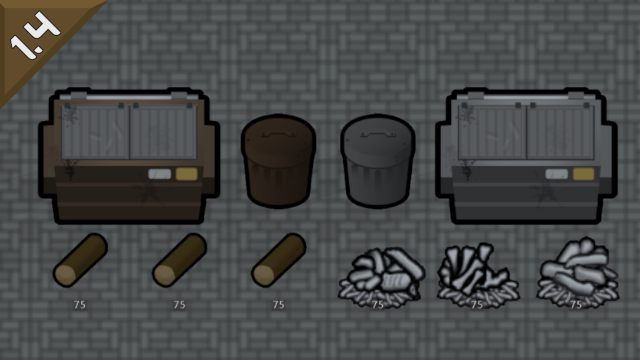 Woody Bins for Vanilla Furniture Expanded