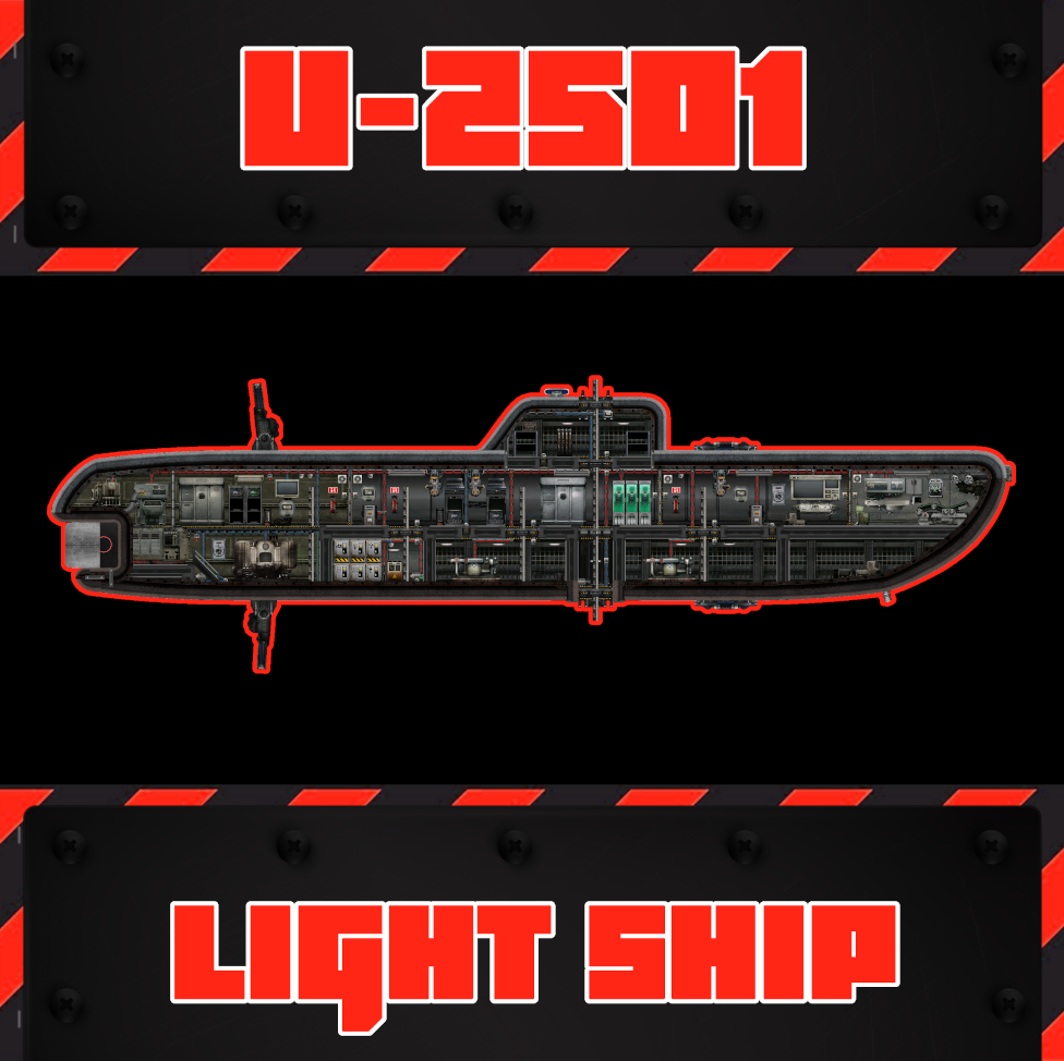 U-2501 (Vanilla Tier 1 Submarine) – Barotrauma Mod
