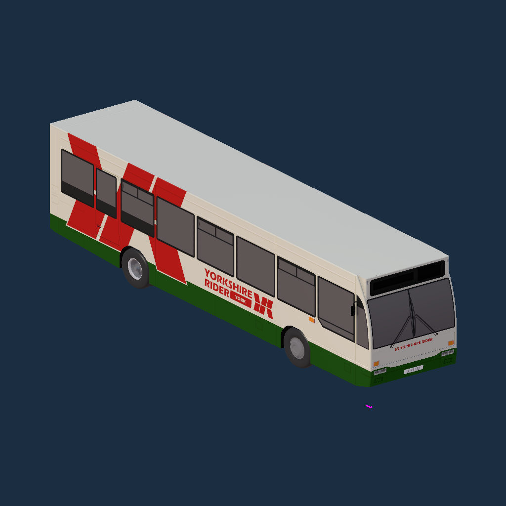 Yorkshire Rider Plaxton Verde (Roller)