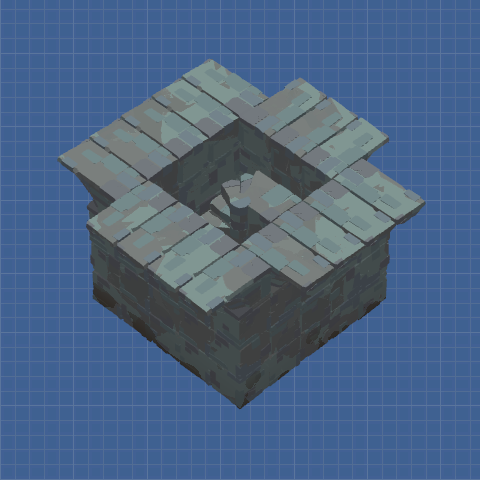 Basic stone watch tower