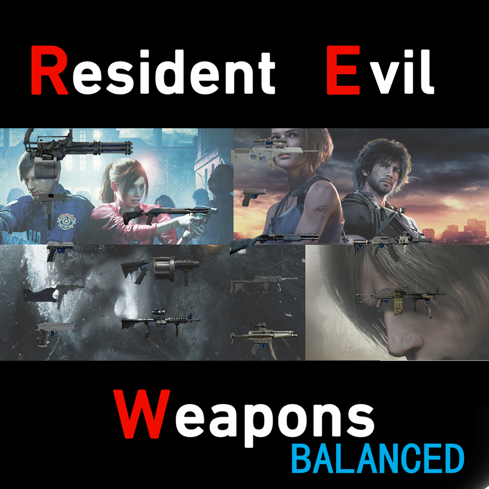 Resident Evil Weapons （Balanced Version） – Barotrauma Mod