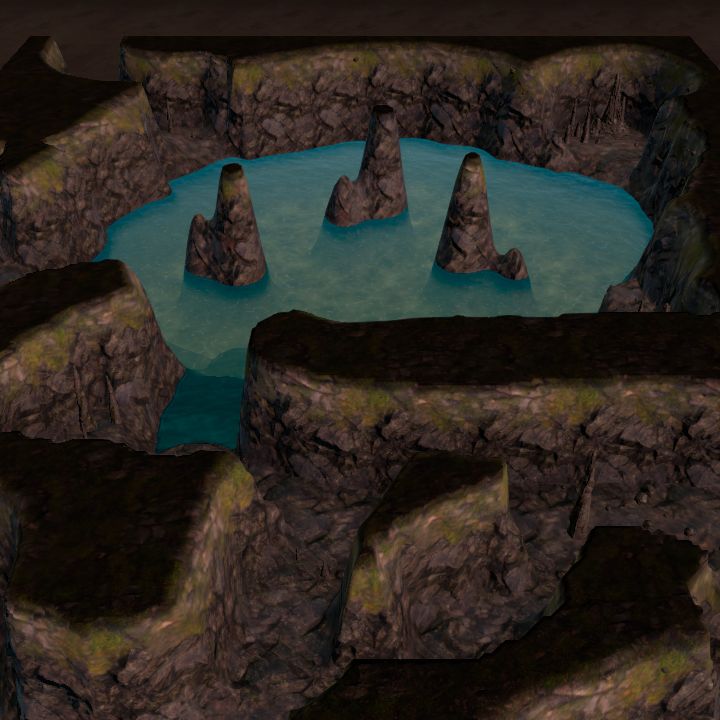 Spider cave - flooded