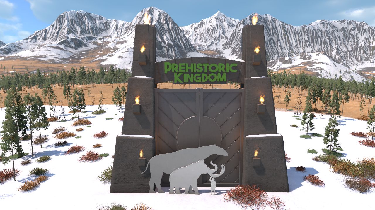 Glacier Park Gate [Jurassic Park Builder]