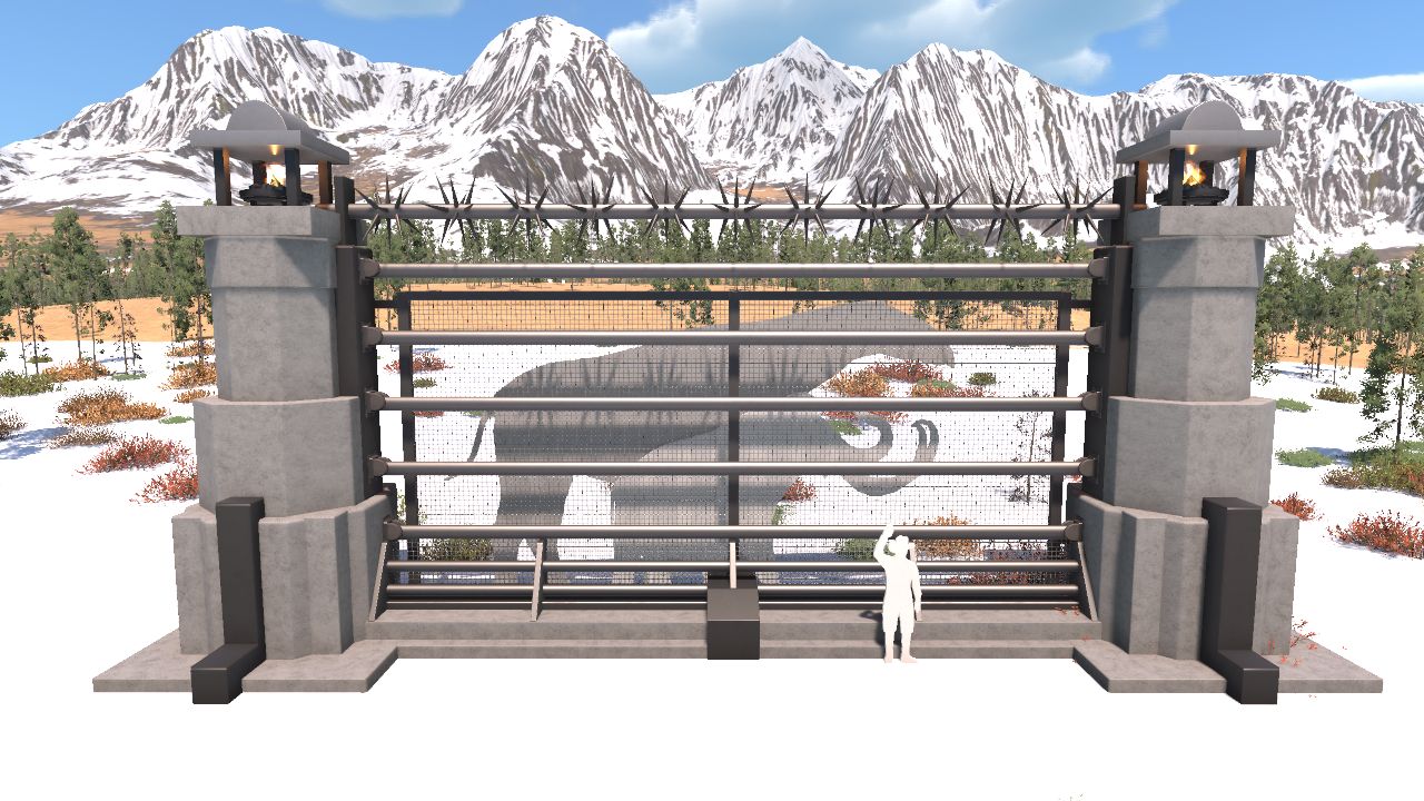 Glacier Park Perimeter Fence
