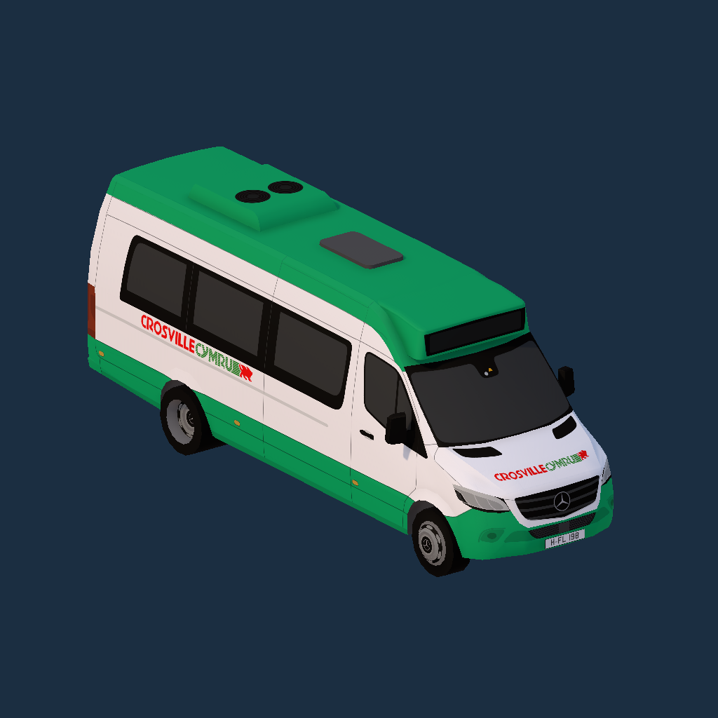 Crosville Cymru MB Sprinter City RHD