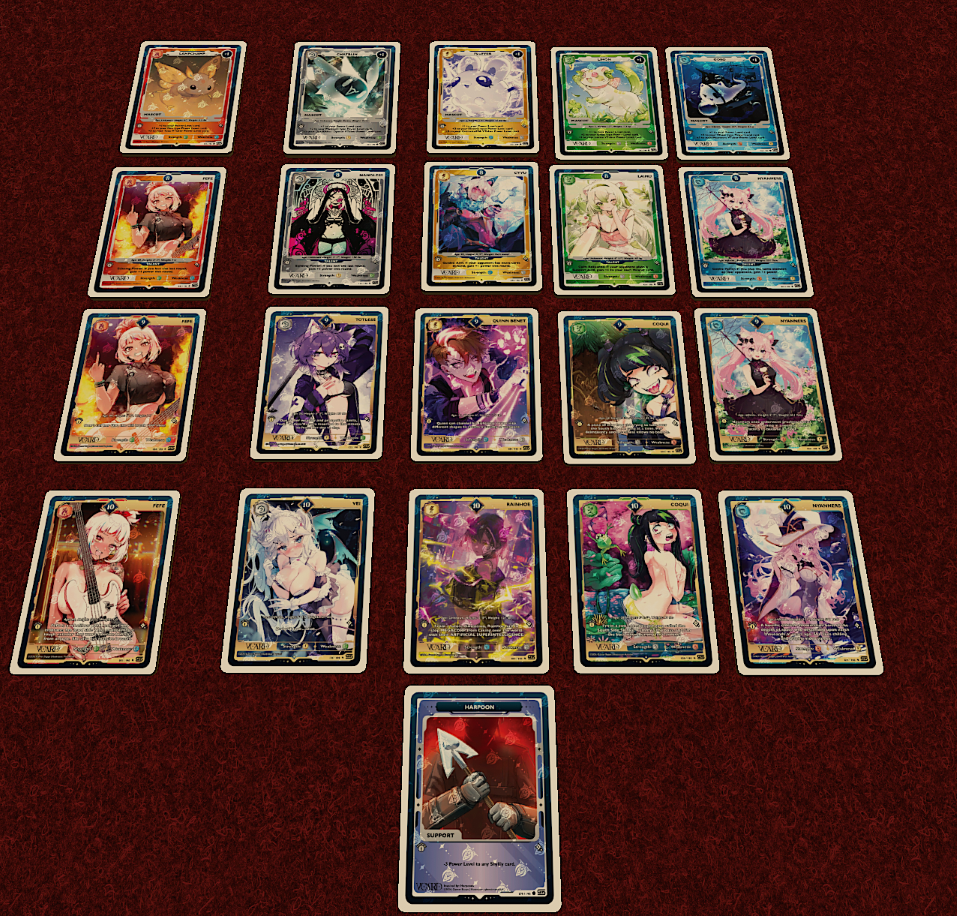 Steam Workshop::VCard TCG (Booster draws and 1v1!)
