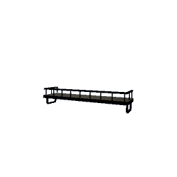 Fire Escape Shelf - Black