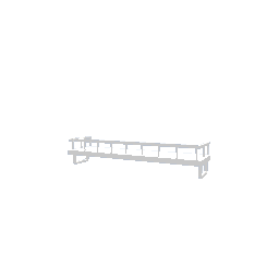 Fire Escape Shelf - White