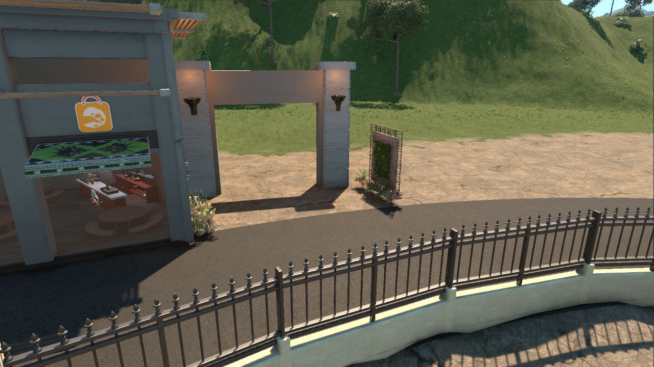 jurassic world gate OPEN