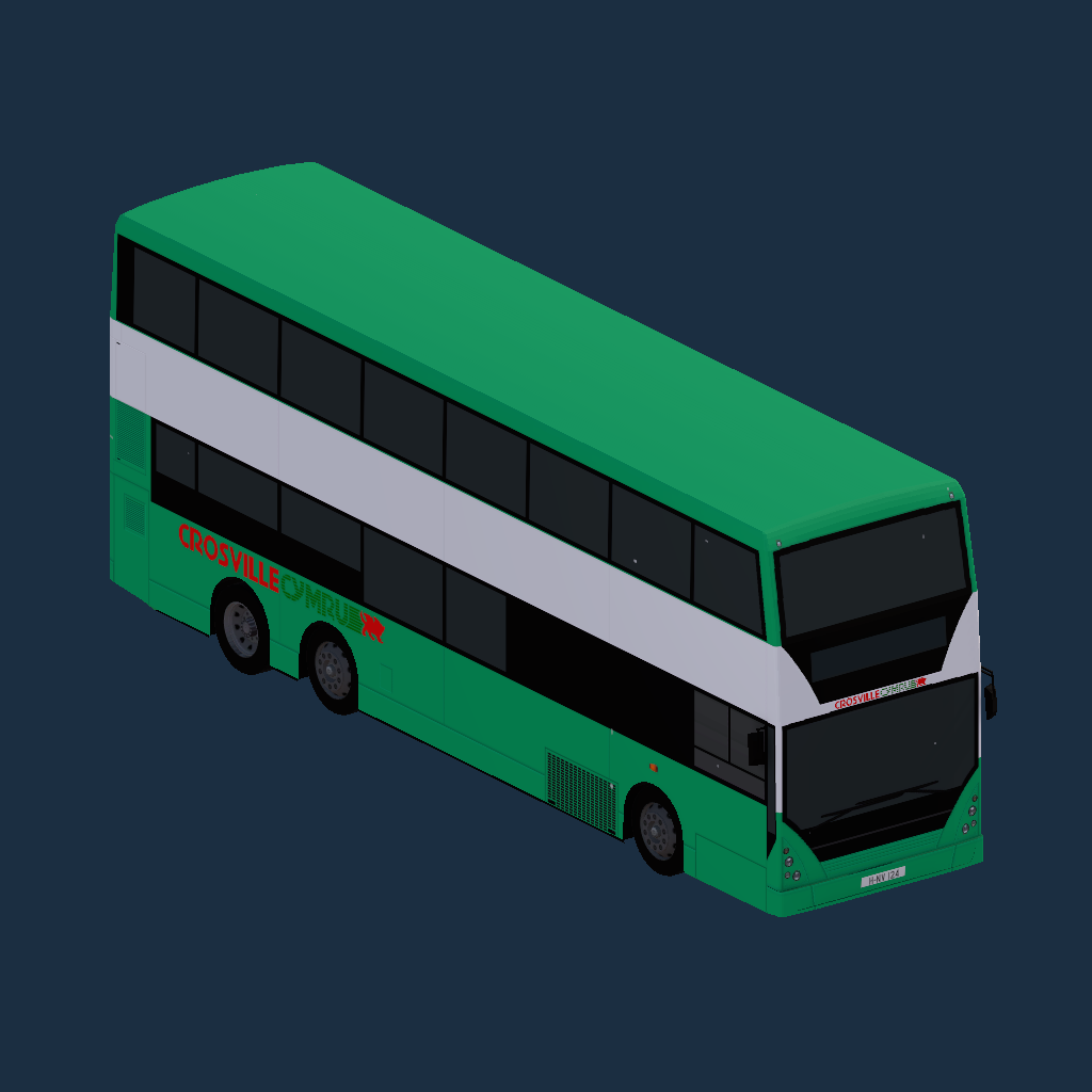 Crosville Cymru Volvo B10Tl CDGE 12m