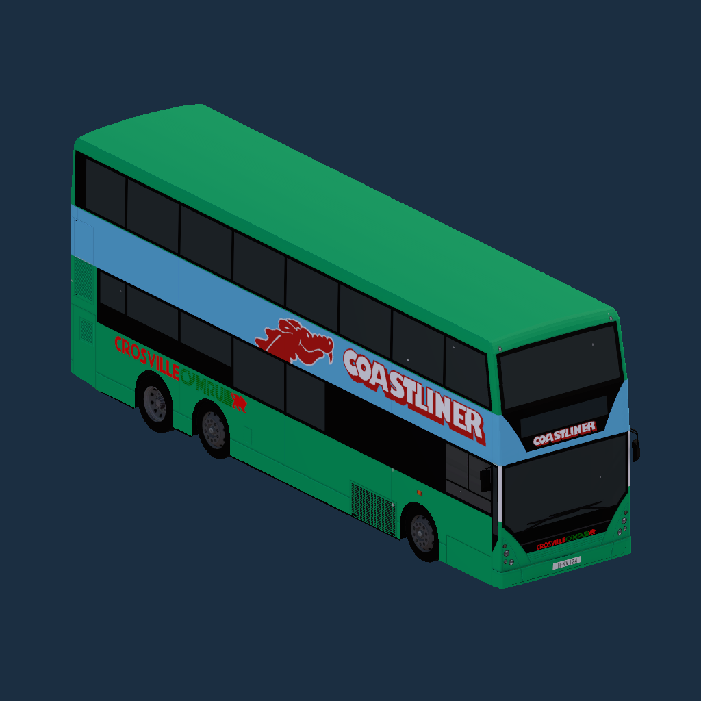 Crosville Cymru Coastliner Volvo B10Tl CDGE