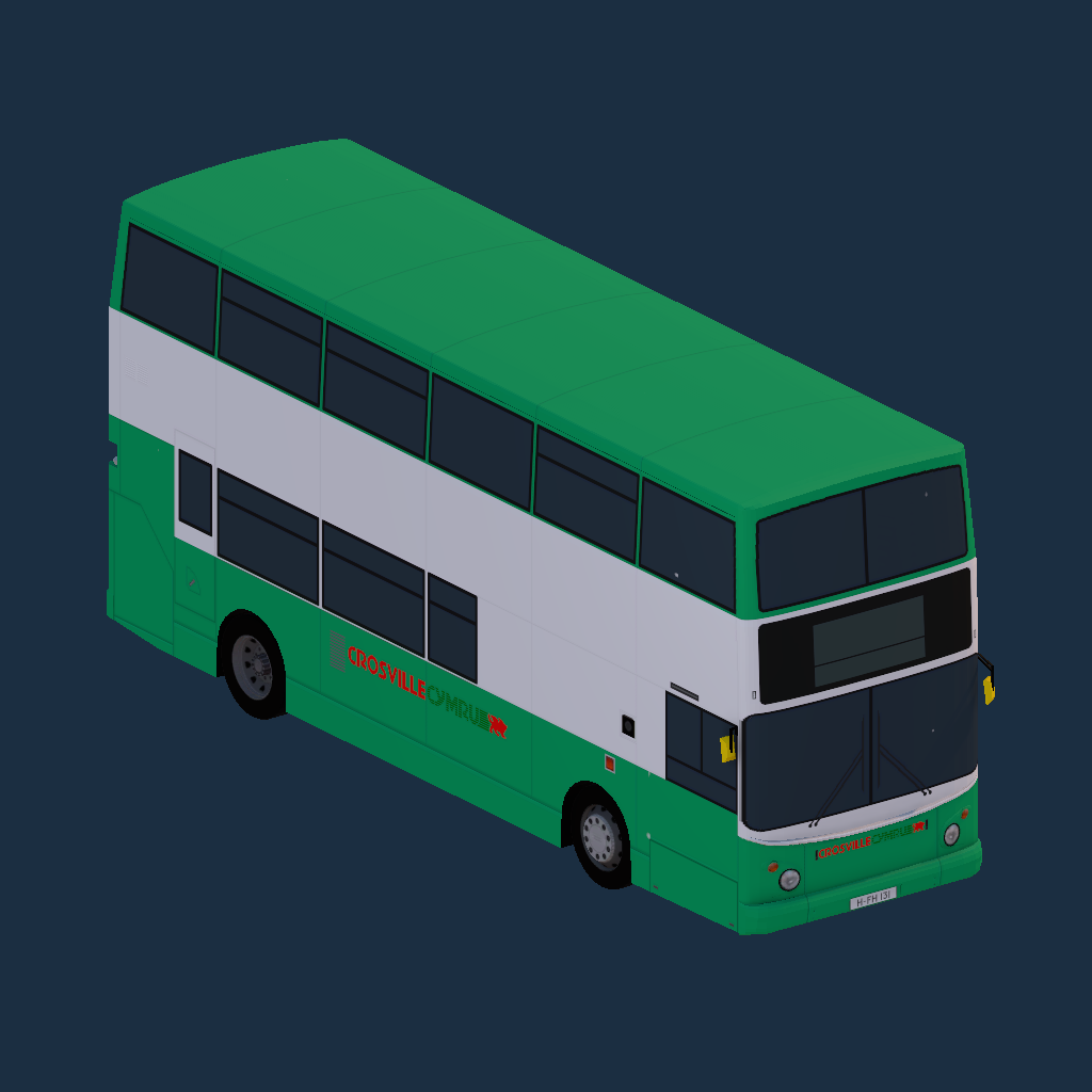 Crosville Cymru Trident ALX400 9.9m Single Door