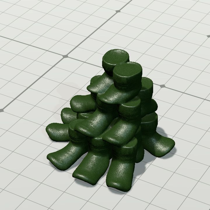 Boots - green leather