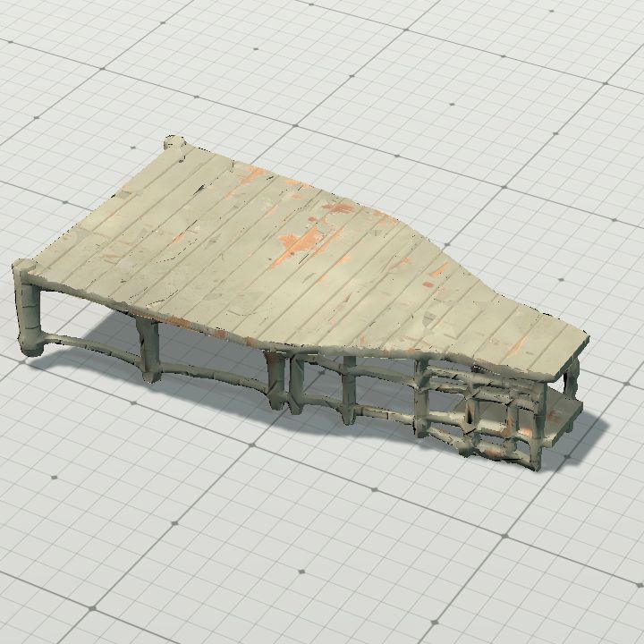 Observation deck flip - flaking
