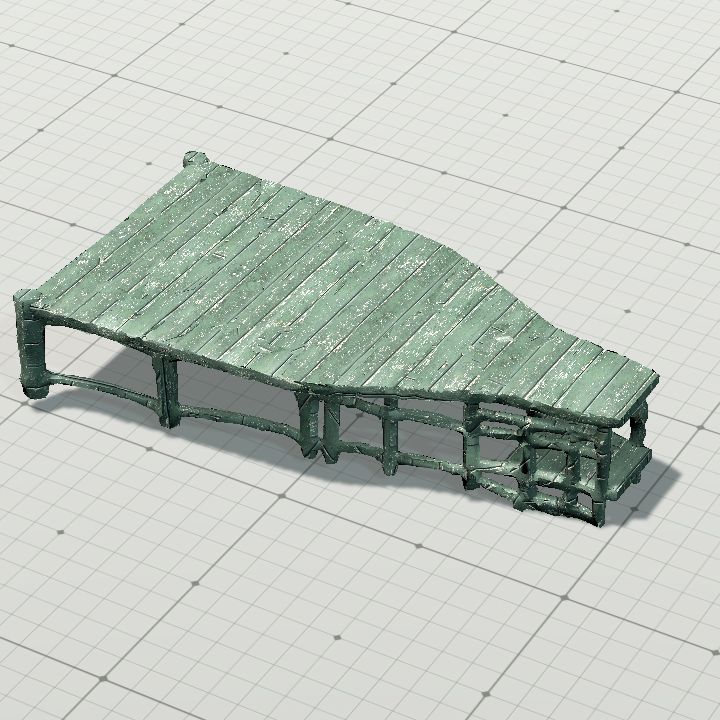 Observation deck flip - green