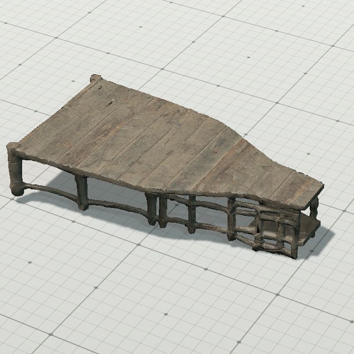 Observation deck flip - old wood