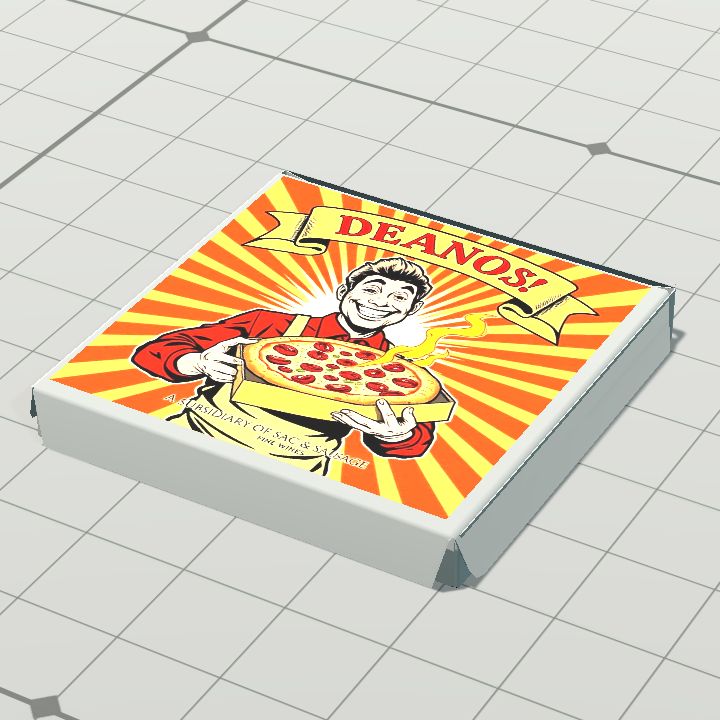 Pizza box - Deanos