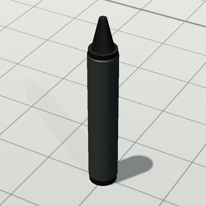 Crayons - black