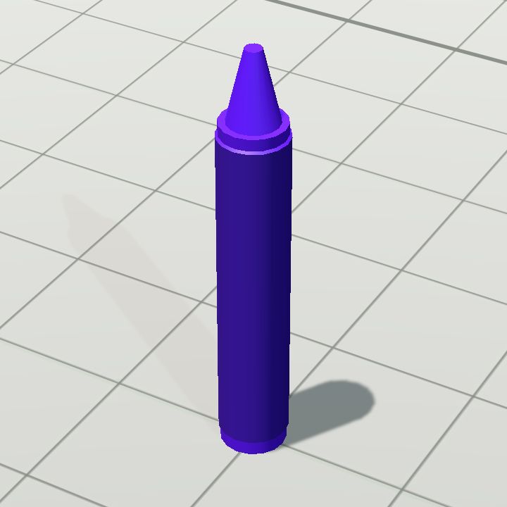 Crayons - indigo