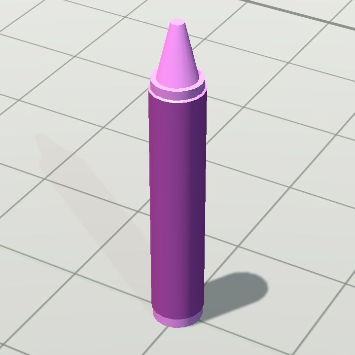 Crayons - pink