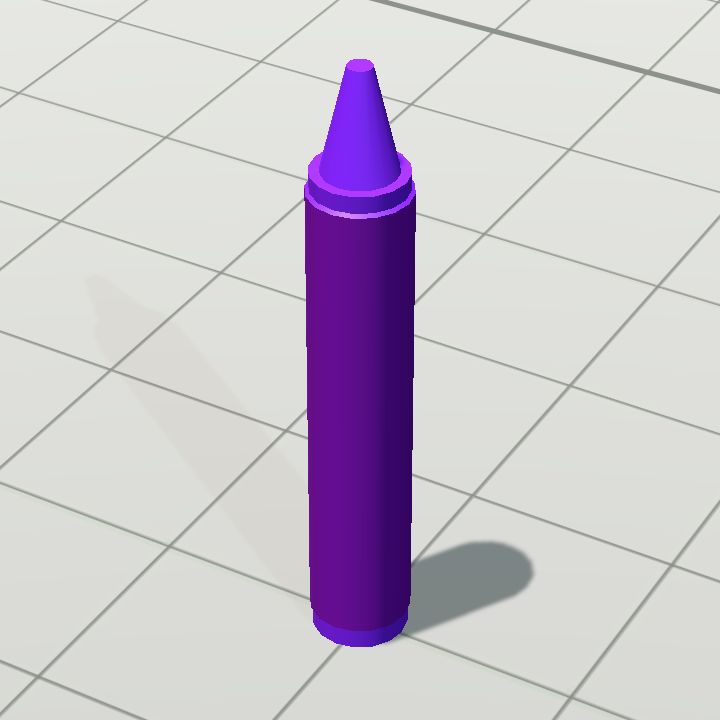 Crayons - purple