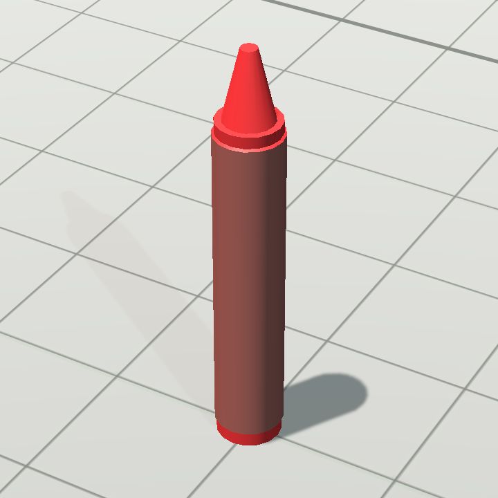 Crayons - red