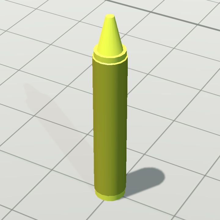 Crayons - yellow