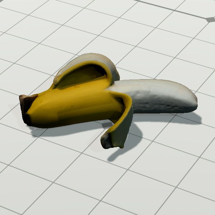 Banana - peeled lying