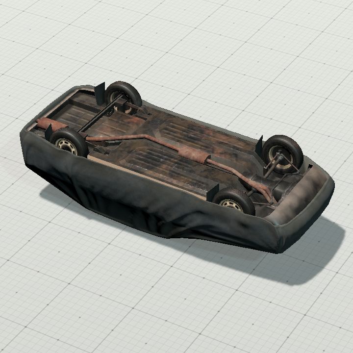 Car - flipped