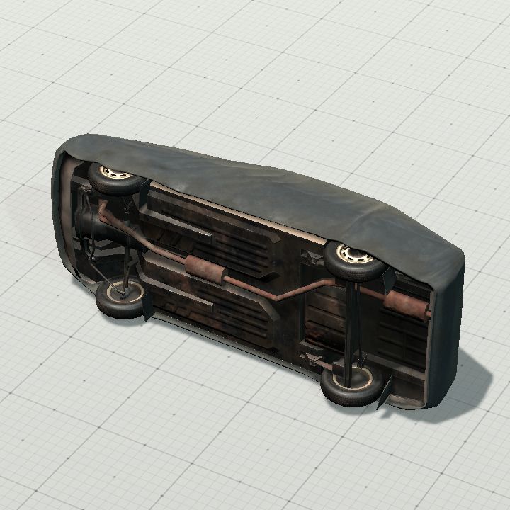 Car - tipped over