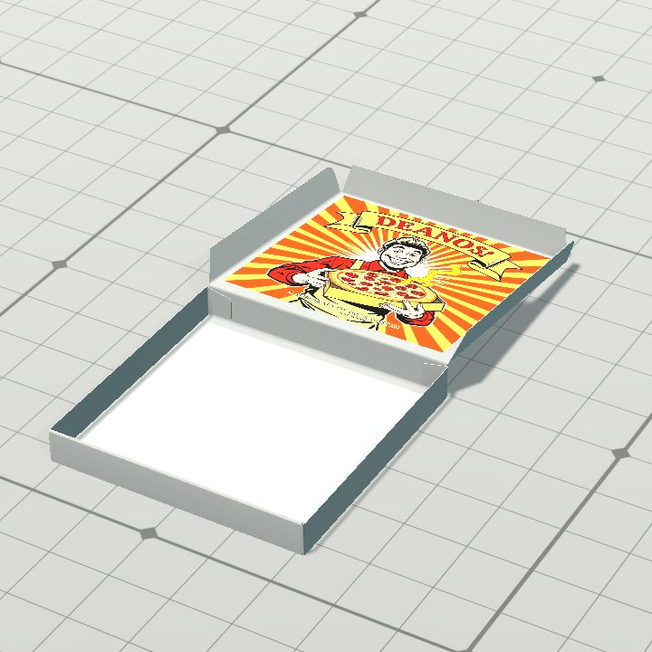 Pizza box - empty