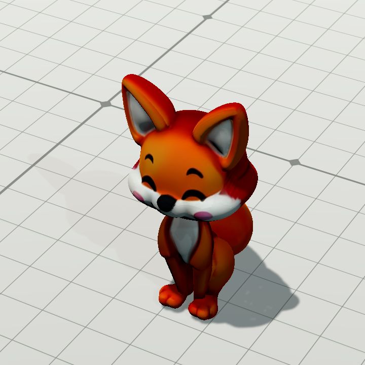 Balloon mascot - fox