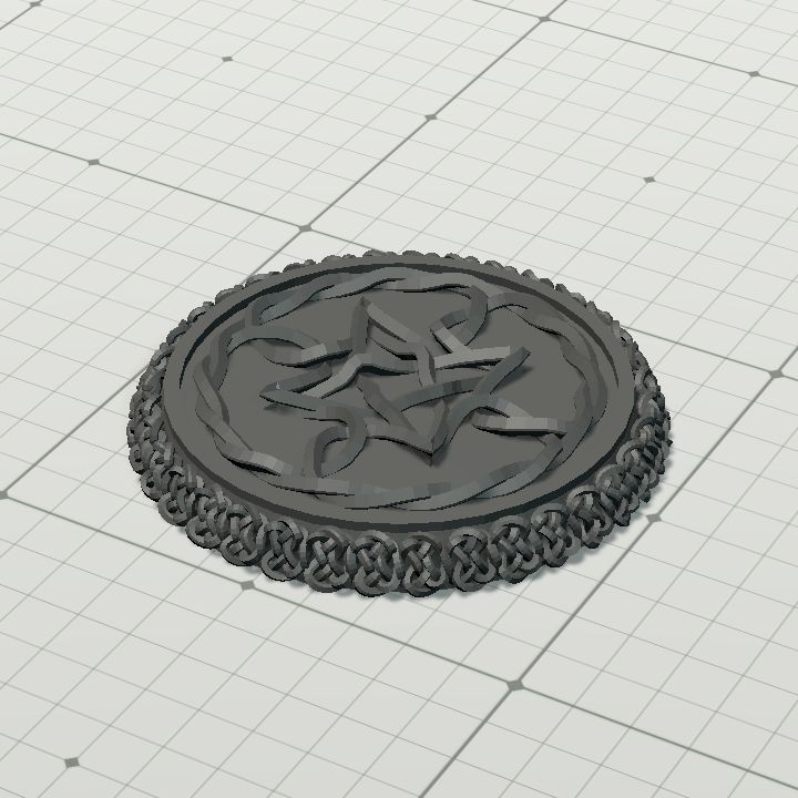 TB03M IC's Celtic Token, Dara 1x1